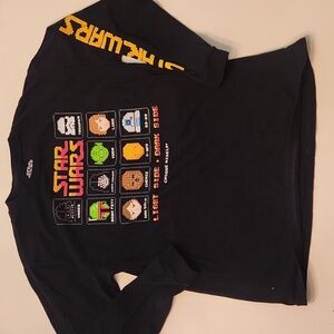 Disney Star Wars Long Sleeve Tshirt Top Size Large